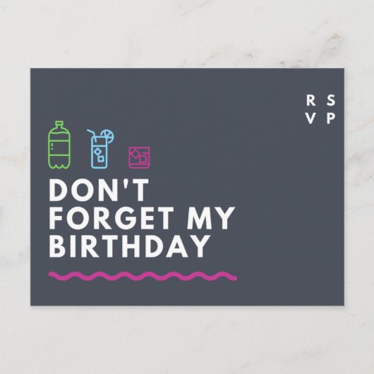 Aangepast - RSVP Briefkaart (Voorkant)