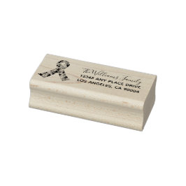 Aangepast ruchtbaarheidslabel voor autisme rubberstempel