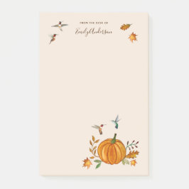 Aangepast, rufous Hummingbird-notebook Post-it® Notes