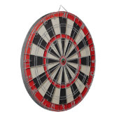 Aangepast rustiek dartbord (Voorkant Links)