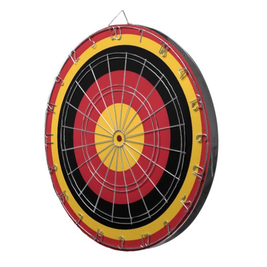 Aangepast rustiek dartbord (Voorkant Rechts)