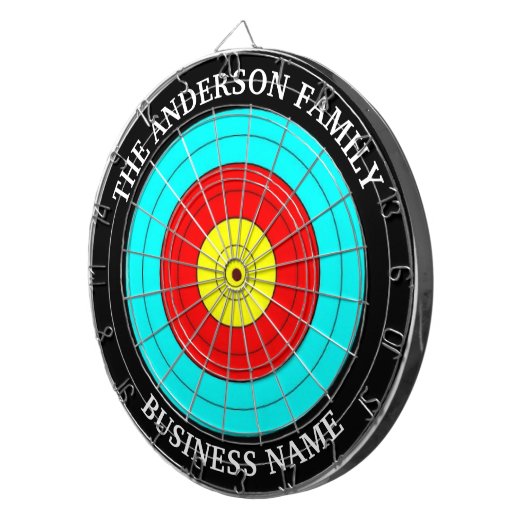 Aangepast rustiek dartbord (Voorkant Rechts)