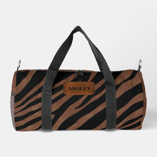 Aangepast rustiek lederen effect Butterfly Plunjezak (Achterkant)