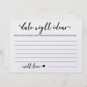 Aangepast 's nachts idealen voor Vrijgezellenfeest Kaart (Voorkant / Achterkant)