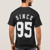 Aangepast samen sinds paar t-shirt (Achterkant)