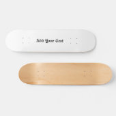 Aangepast Schaatsen Deck, Wall Art Persoonlijk Skateboard (Horizontaal)