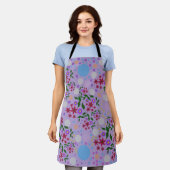 Aangepast Schattig Kidcore Confetti Bloem- en Wijn Schort (Gedragen)