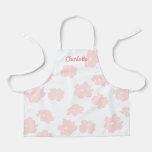 Aangepast Schattig roze ventilator kinderpron Schort