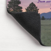 Aangepast Schilderachtig Storm over de Prairie-fot Muismat (Hoek)