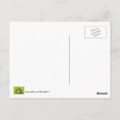 Aangepast schilderen van Mallard Duck-Briefkaarten Briefkaart (Achterkant)