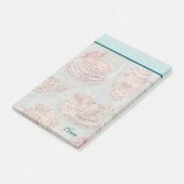 Aangepast  schilderij Rustieke keuken Blauw Post-it® Notes (Schuin)