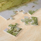 Aangepast schilderij, "The Oxbow" door Thomas Cole Legpuzzel (Zijkant)