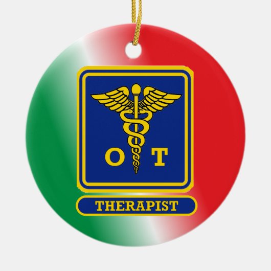 Aangepast schildpad voor beroepsmatige therapie keramisch ornament (Voorkant)