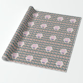 Aangepast schildpadpatroon cadeaupapier (Uitgerold)