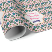 Aangepast schildpadpatroon cadeaupapier (Rol Hoek)