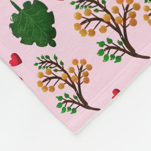 Aangepast schildpadpatroon fleece deken (Hoek)