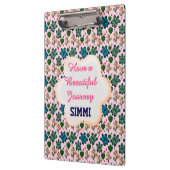 Aangepast schildpadpatroon klembord (Links)