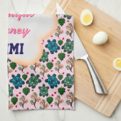 Aangepast schildpadpatroon theedoek (Quarter Fold)