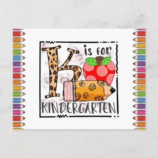 Aangepast schoolaanbod briefkaart (Voorkant)