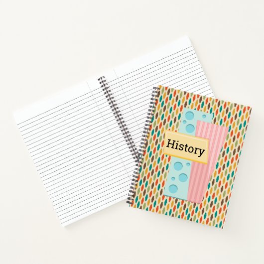 Aangepast schoolvak notitieboek (Binnen)