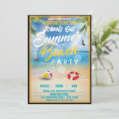 Aangepast schoolverlaters zomerreces kaart (Staand voorkant)