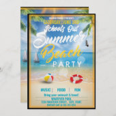 Aangepast schoolverlaters zomerreces kaart (Voorkant / Achterkant)