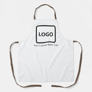 Aangepast Schort met Business Logo Gepersonaliseer