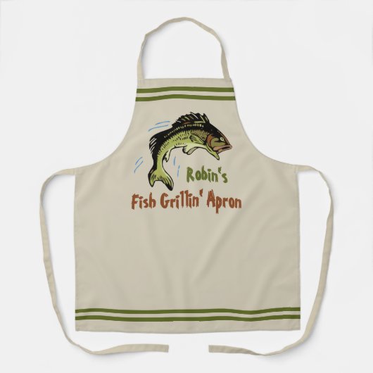 Aangepast Schort visgrilline (Voorkant)