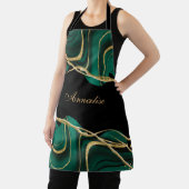 Aangepast Schort voor groene Gold Agate (Insitu)