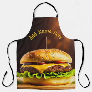 Aangepast Schort voor Hamburger Design