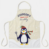 Aangepast Schort voor kerstfeestdagen (Voorkant)