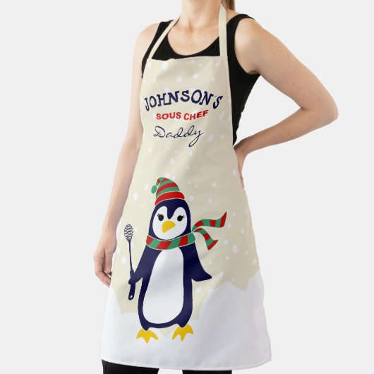 Aangepast Schort voor kerstfeestdagen (Insitu)