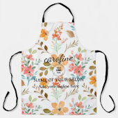 Aangepast Schort voor Salons, Bakers & Creatives (Voorkant)