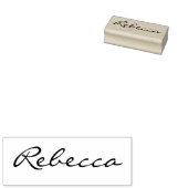 Aangepast script handgeschreven handtekening naam rubberstempel (Gestempeld)