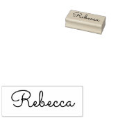 Aangepast script handgeschreven handtekening naam  rubberstempel (Gestempeld)