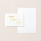 Aangepast script Happy Moederdag Folie Kaarten (Display)