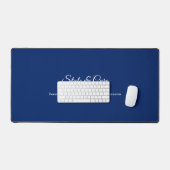 Aangepast script promotionele merk stijlvolle mari bureaumat (Keyboard & Muis)