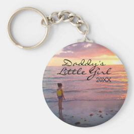 Aangepast script voor Dosisfoto's voor kleine meis Sleutelhanger