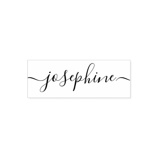 Aangepast script voor persoonlijk naamscript zelfinktende stempel (Design)