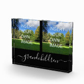 Aangepast script voor twee foto's met kleinkindere (Rechts)