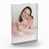 Aangepast scriptoverlay Liefde Fotoblokken (Links)