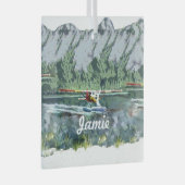 Aangepast Seaplane Glas Ornament (Voorkant Rechts)