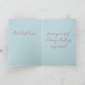 Aangepast seizoensgebonden Beer, rode kardinaal en Kaart (Binnen)