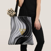 Aangepast: Serene Swirls Custom Tas (Dichtbij)