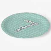 Aangepast Shark Birthday Bord | 7e verjaardag | oc (Gekanteld)