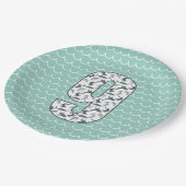 Aangepast Shark Birthday Bord | 9e verjaardag | oc (Gekanteld)