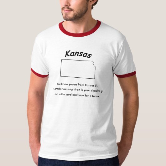 Aangepast Shirt Kansas (Voorkant)