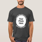 Aangepast Shirt met Afbeelding en tekst (Voorkant)