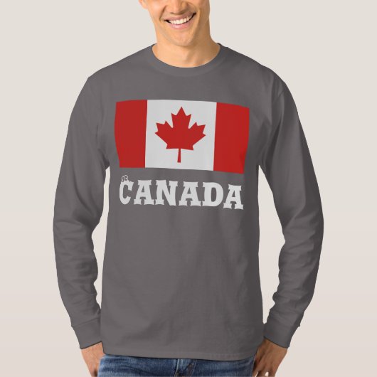 Aangepast shirt op Canada-dag (Voorkant)
