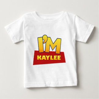 aangepast shirt van de komische logo KAYLEE